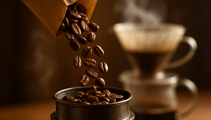Fresh roasted coffee